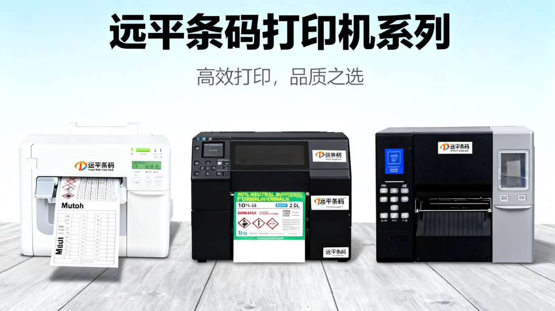 远平条码彩色标签打印机 × 标签纸源头工厂
